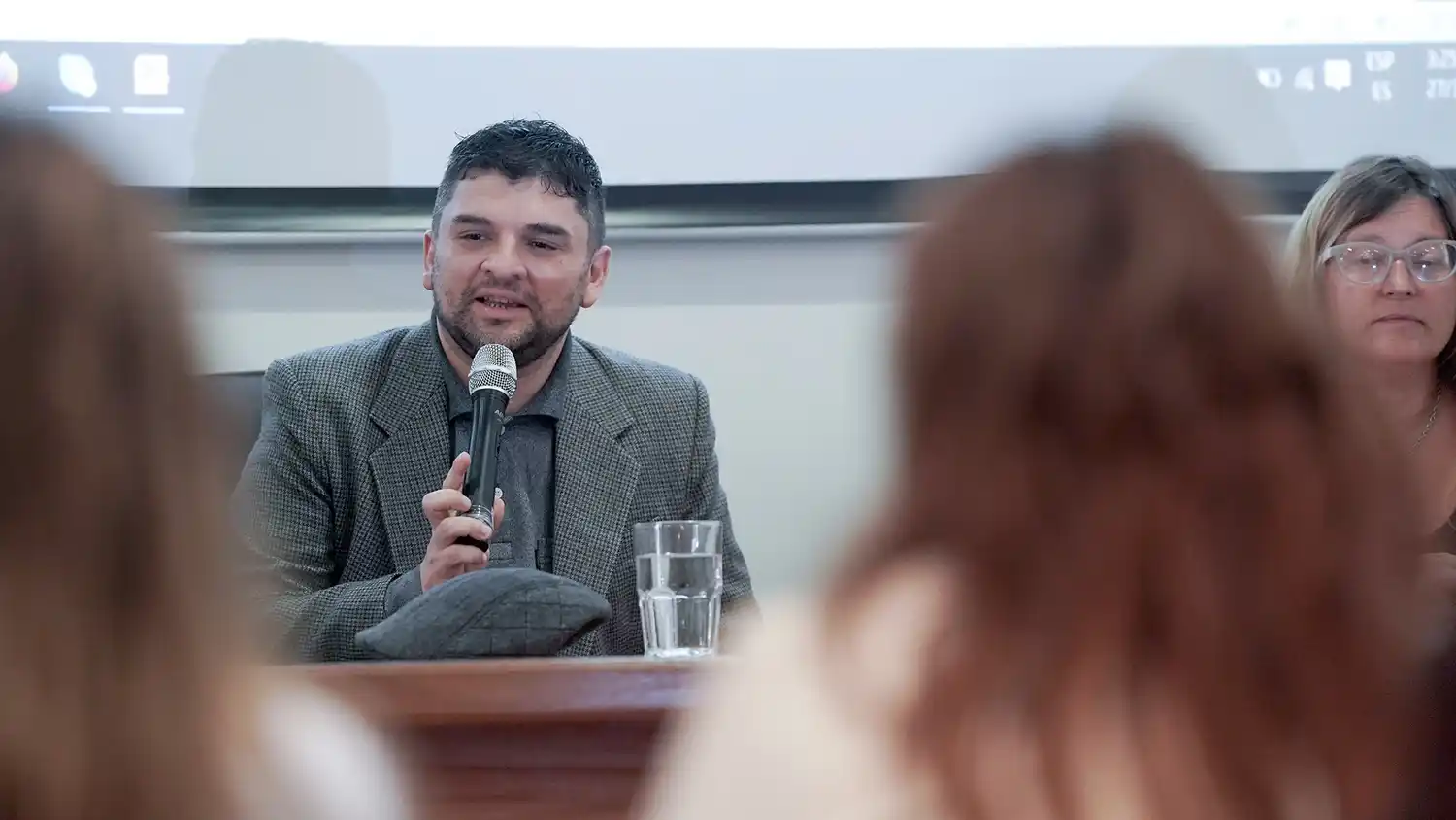 Charla sobre violencia patrimonial en el Colegio de Magistrados