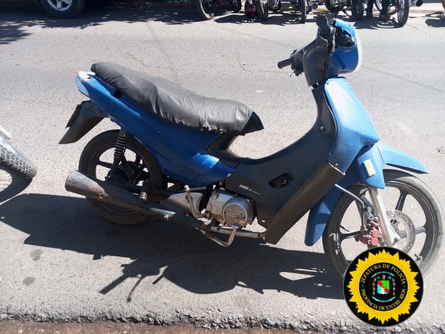 Incautan una motocicleta con pedido de captura