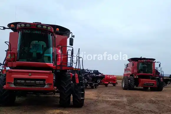 Le robaron desde las máquinas cosechadoras hasta los tanques de combustible a un productor: fue recuperado gracias a "Los Pumas"