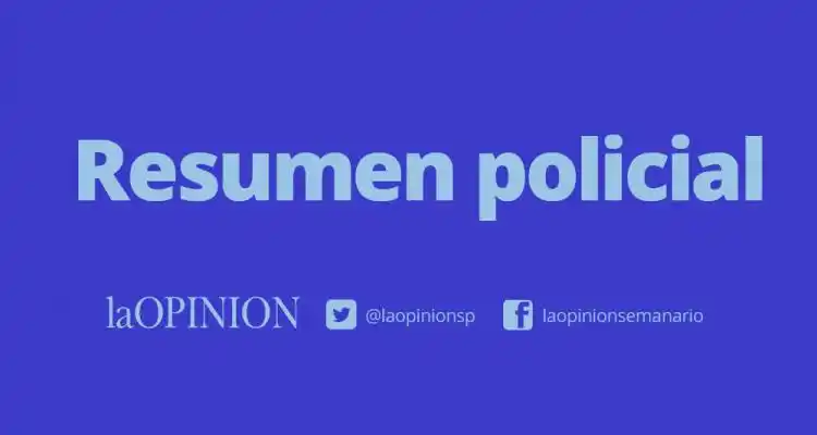 Resumen policial