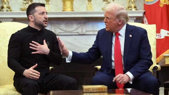 CONSIDERAN QUE DEBIÓ ABOFETEARLO: Rusia dice que Trump mostró moderación frente al «canalla» de Zelenski