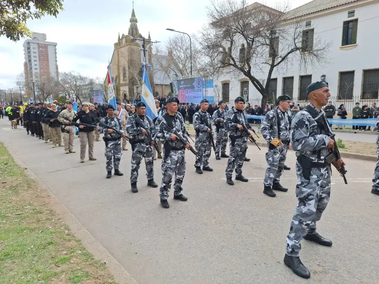 Policía desfile