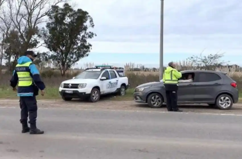 Tránsito: disminuyó la cantidad de alcoholemias positivas
