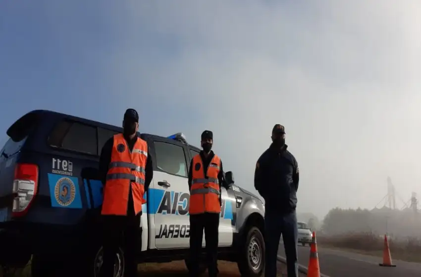 Intensos controles de la Policía Federal en rutas provinciales