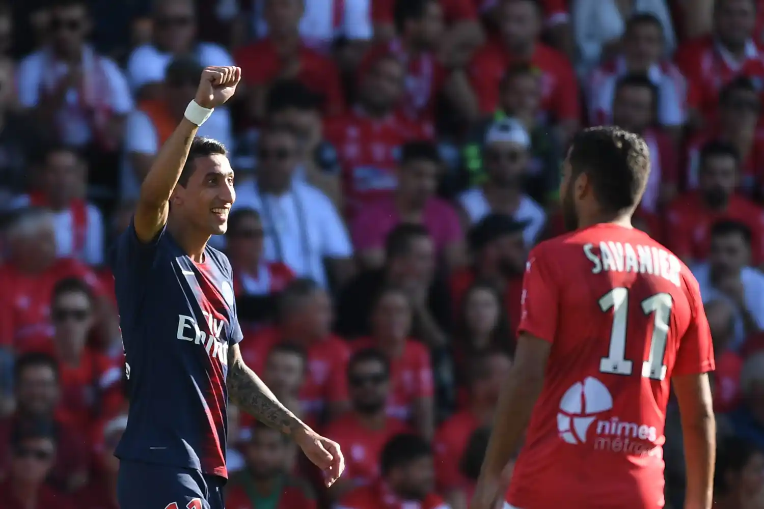 Gol olímpico de Di María para la victoria del PSG