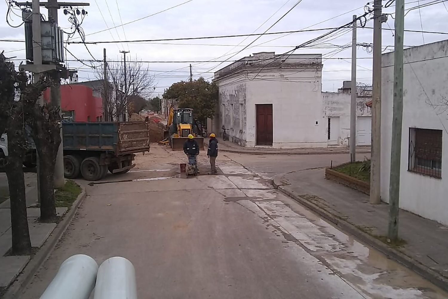 La obra del colector Quirós se encuentra al 70 por ciento de ejecución