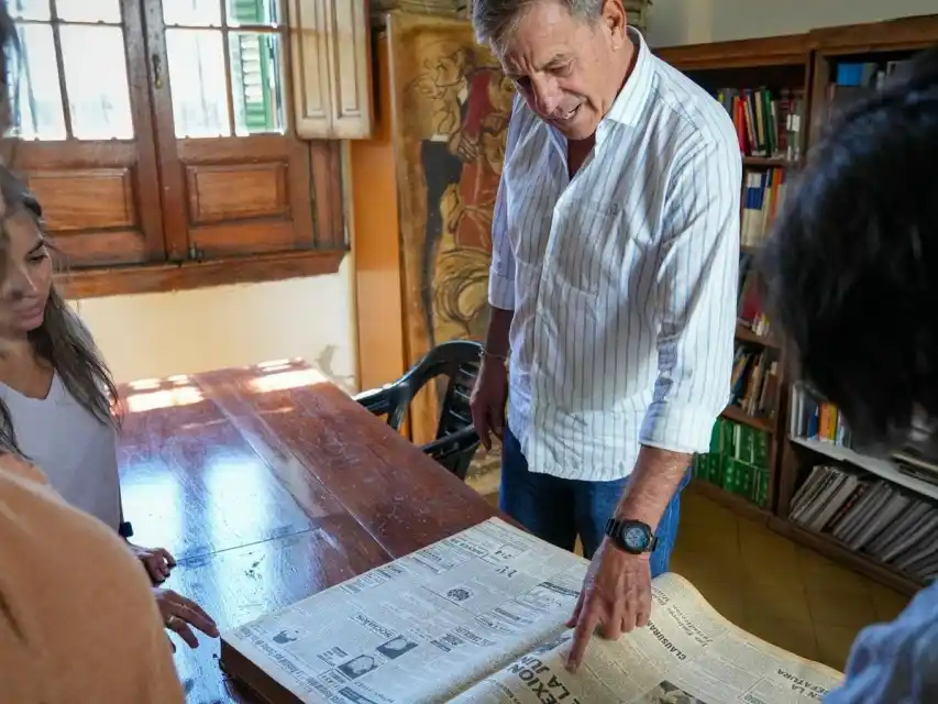 Secretario de Derechos Humanos de la Provincia, Emilio Jatón. Foto: GSF