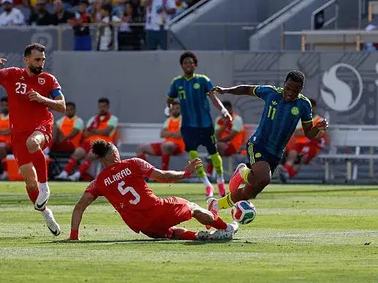 Jhon Arias, autor del primer gol.