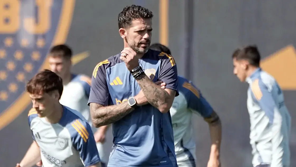 Fernando Gago arranca su ciclo como DT. Foto: Prensa Boca
