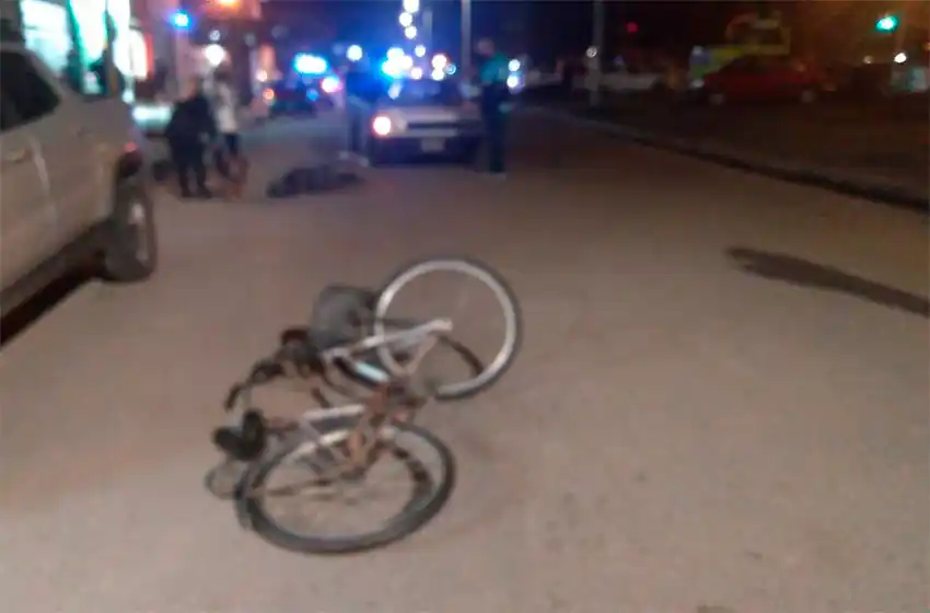Atropellaron a un ciclista de 79 años