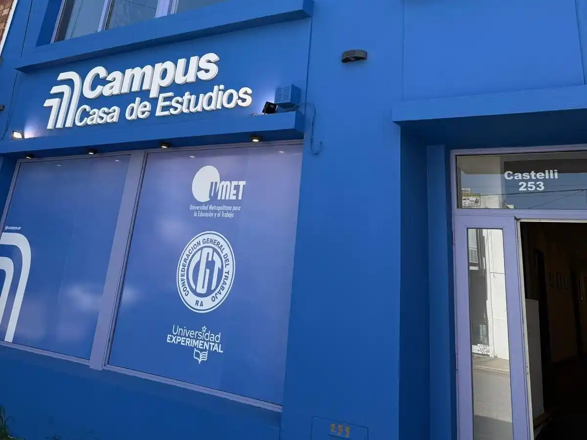 Campus de la Universidad Experimental, en calle Castelli al 200.