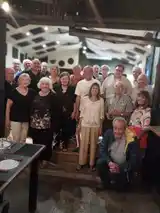 Jubilados del Banco Provincia despidieron el año con una cena