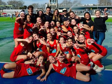 Mar del Plata se subió al podio en el Argentino Sub-14 "B" y los caballeros fueron 10° en Mendoza