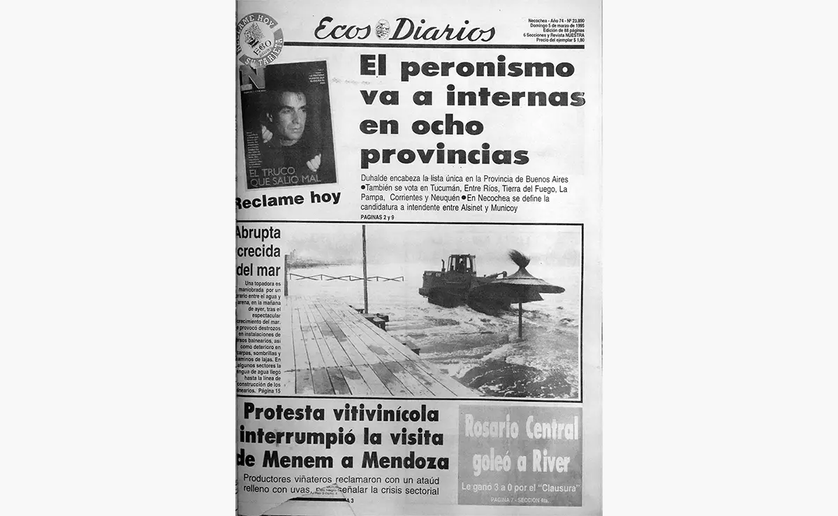 Domingo 5 de marzo de 1995