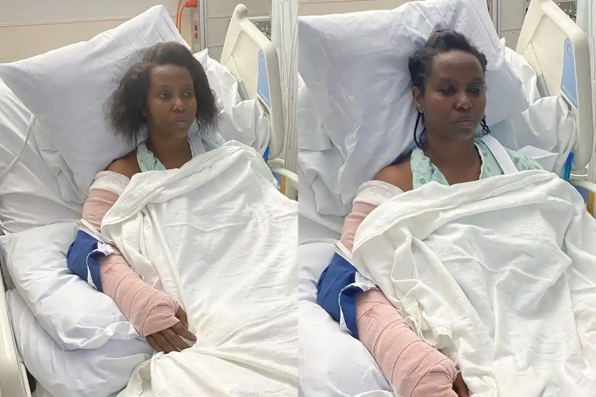 Viuda de Jovenel Moise publica fotos en el hospital