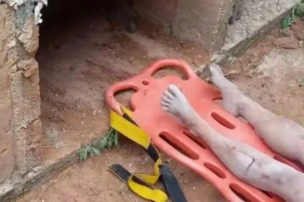 Horror en Brasil: rescataron a mujer que había sido sepultada viva en un cementerio por un grupo de narcos