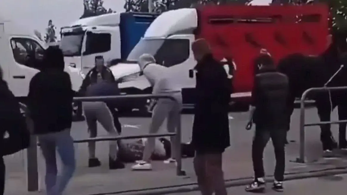 Polonia: un hombre terminó hospitalizado tras maltratar caballos y recibir una coz
