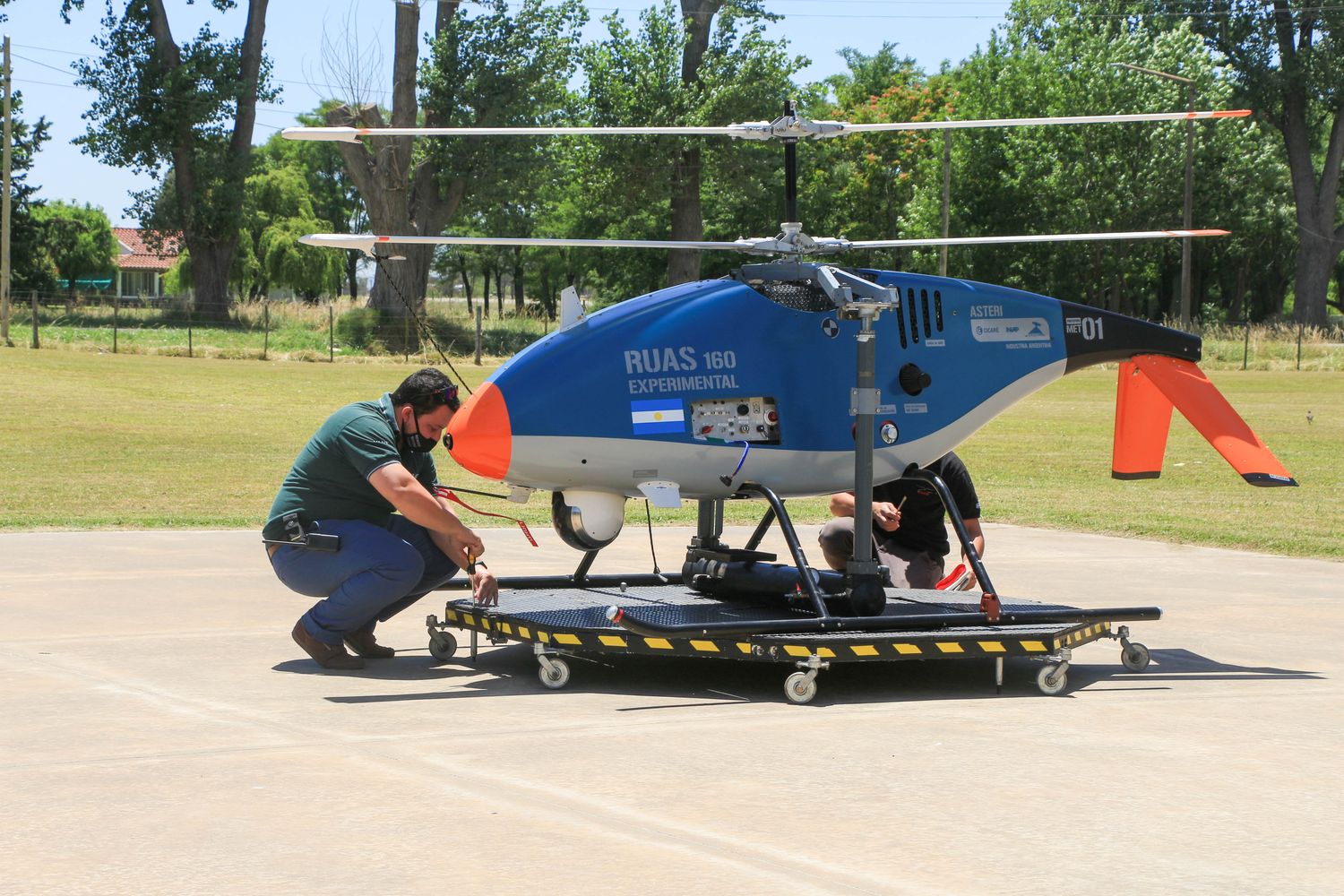 Incorporan drones para ser integrados al sistema de seguridad