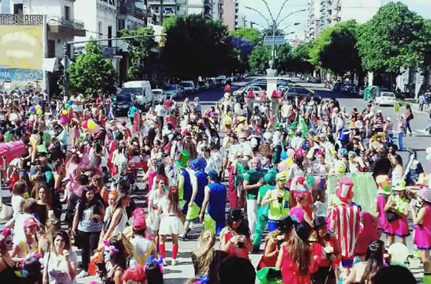 Se realizó la «Bajada» de los estudiantes de Medicina