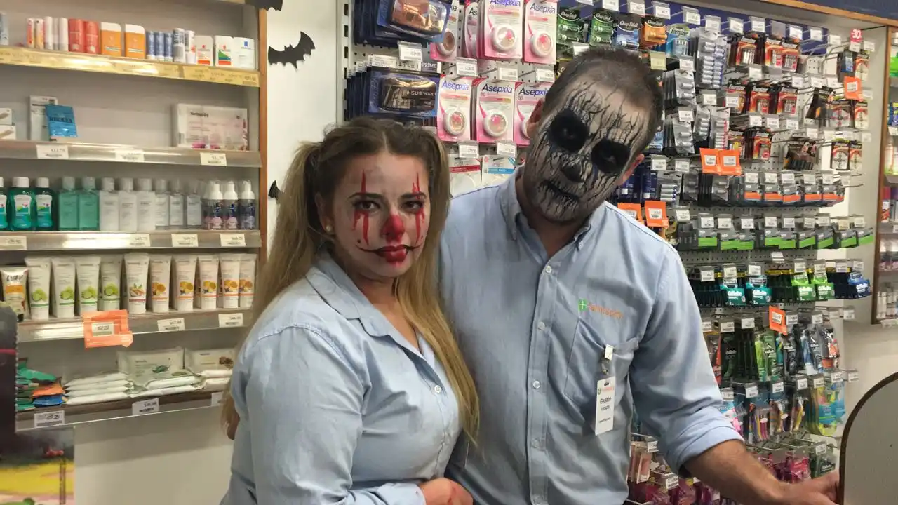 Halloween en la ciudad: los negocios pusieron su impronta