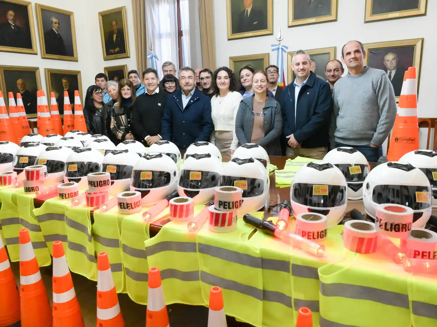 Aldea Asunción recibió kits de seguridad vial junto a otras 13 localidades entrerrianas