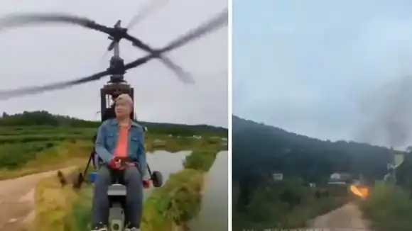 Un influencer falleció al estrellarse con su helicóptero ultraligero durante una transmisión en vivo