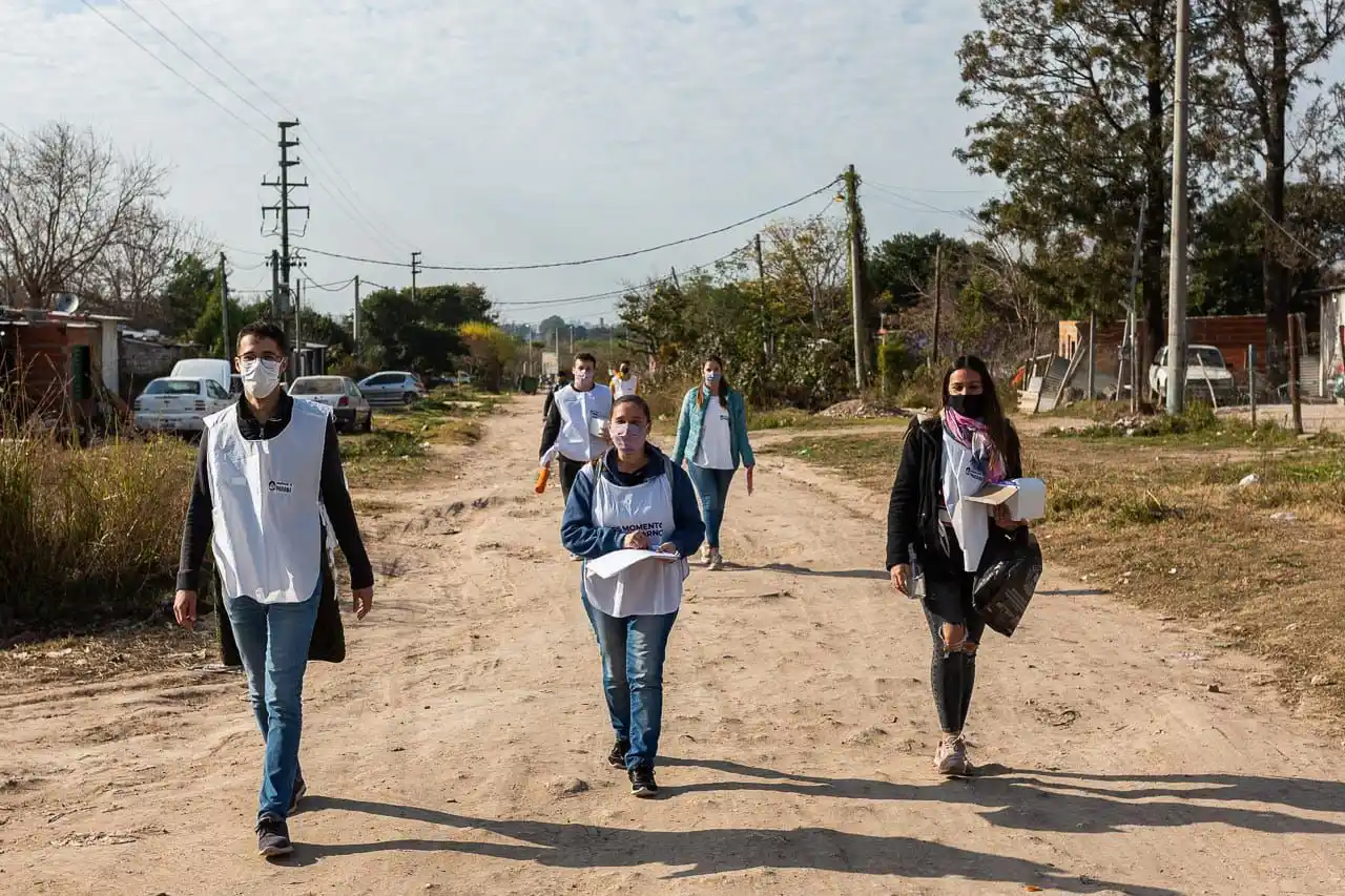 El Municipio de Paraná recorre casa por casa para inscribir a quienes no se hayan vacunado