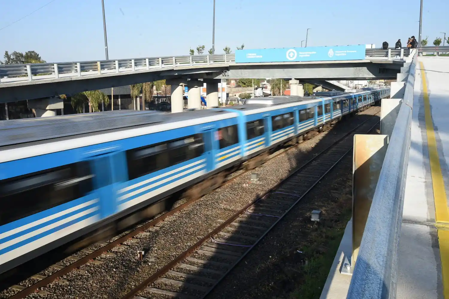 Tren Sarmiento con demoras por aplicación de protocolo Covid-19