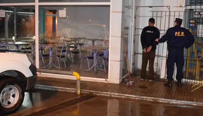 Con las manos en el gato: fue detenido durante la madrugada