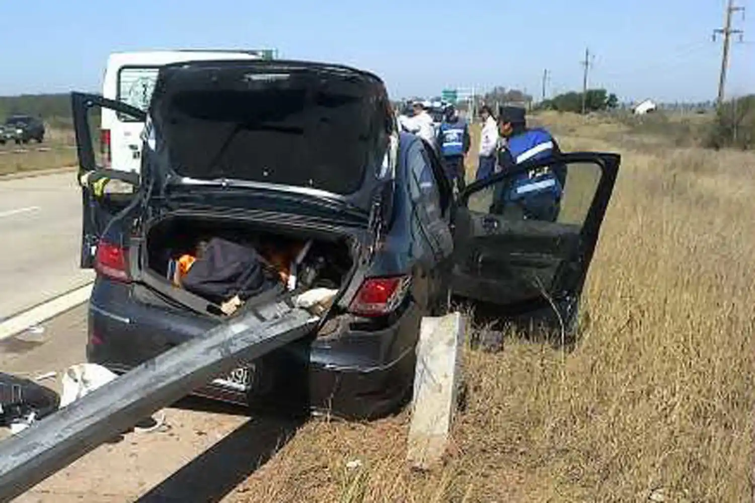Una mujer murió en un accidente en Ruta 14