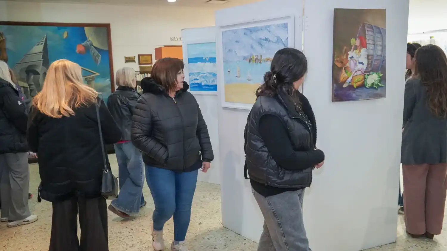En el salón de la UPC. El arte y la música se reunieron en una jornada dedicada a la creatividad
