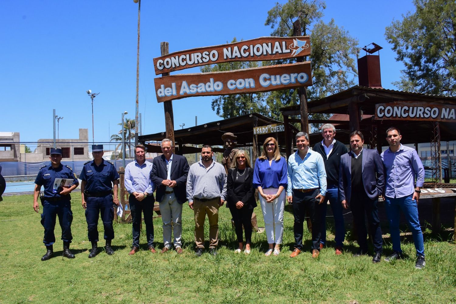 El Gobierno entregó aportes a la Fiesta Nacional del Asado con Cuero