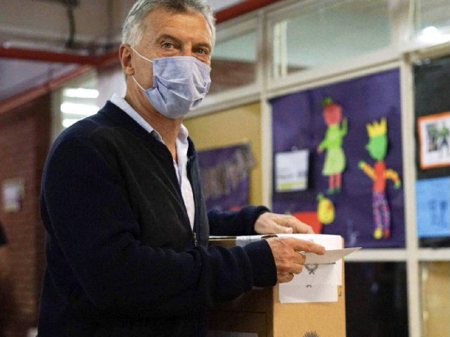 "Estamos entrando a una nueva era", dijo Mauricio Macri tras emitir voto