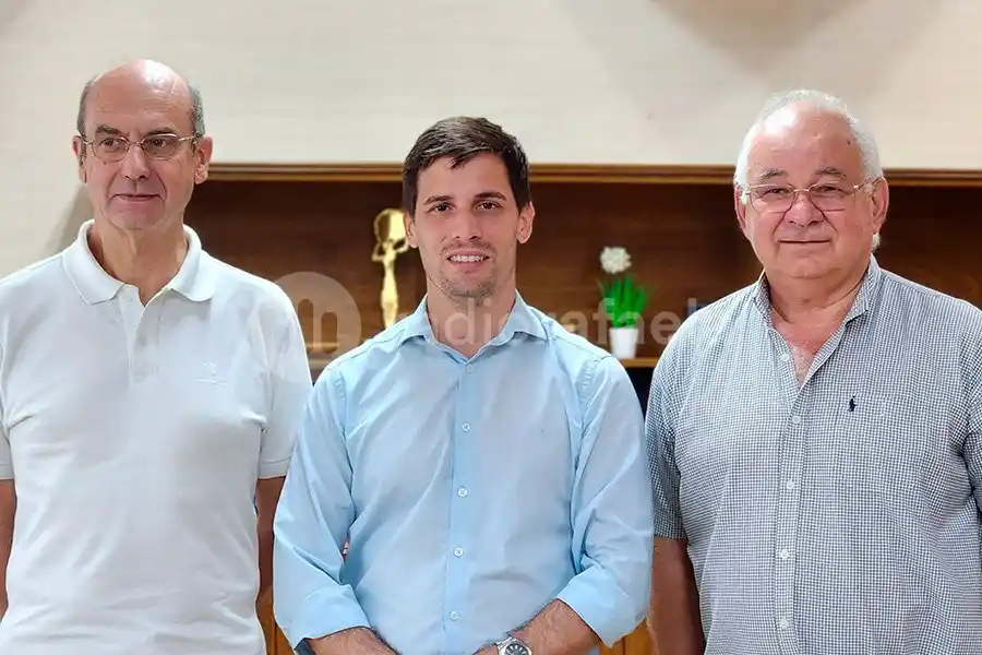El Intendente se reunió con investigador italiano que visitó nuestra ciudad