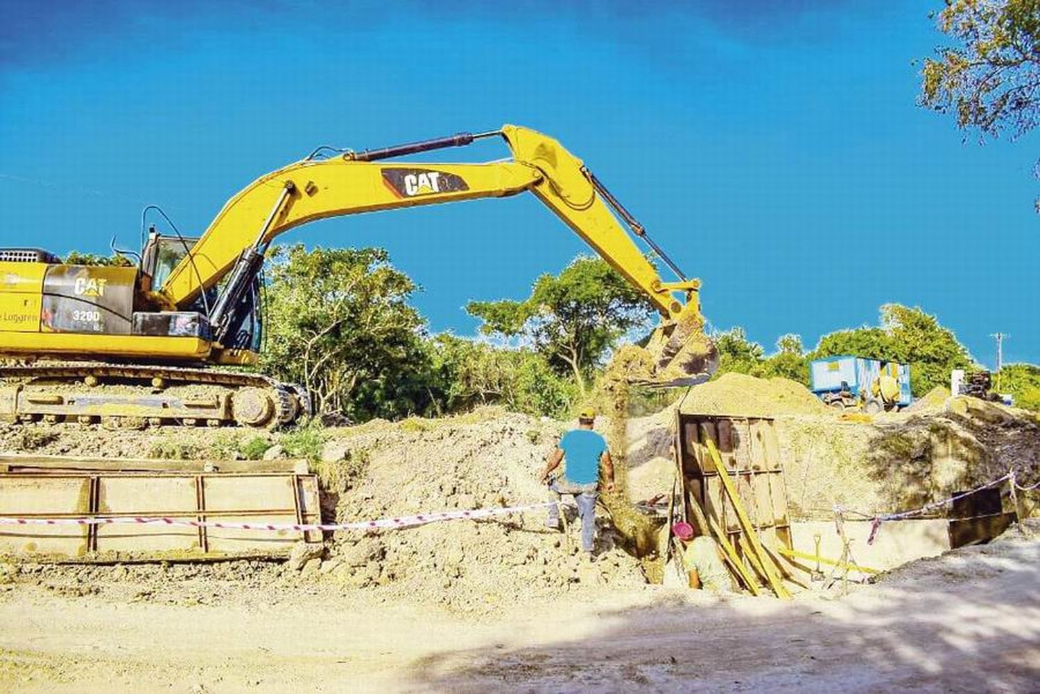 Avanza a buen ritmo la obra de construcción 
de alcantarillas en el barrio Laura Vicuña