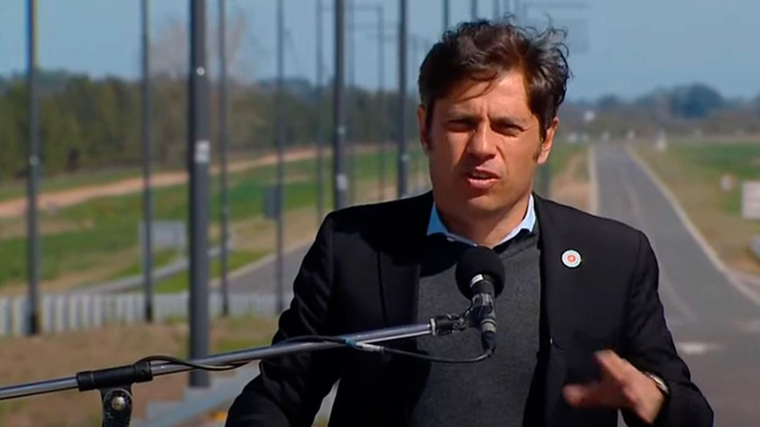 Kicillof y Katopodis habilitaron un tramo de la Autopista Perón que abarca tres municipios