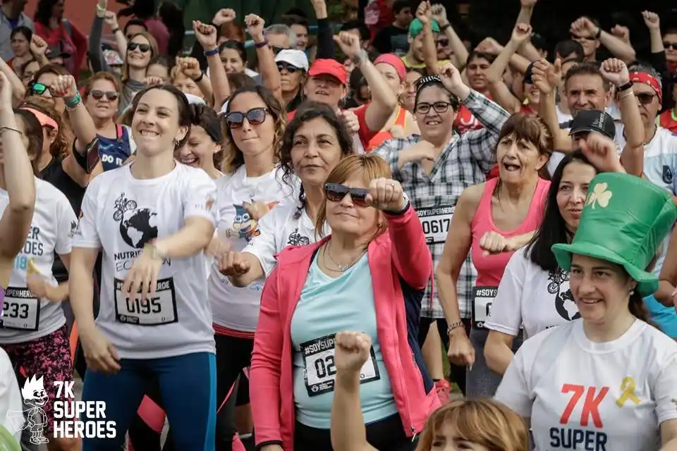 Los 7K Superhéroes recaudó 77.733 pesos