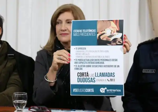 El Gobierno lanzó una campaña para prevenir las estafas telefónicas 