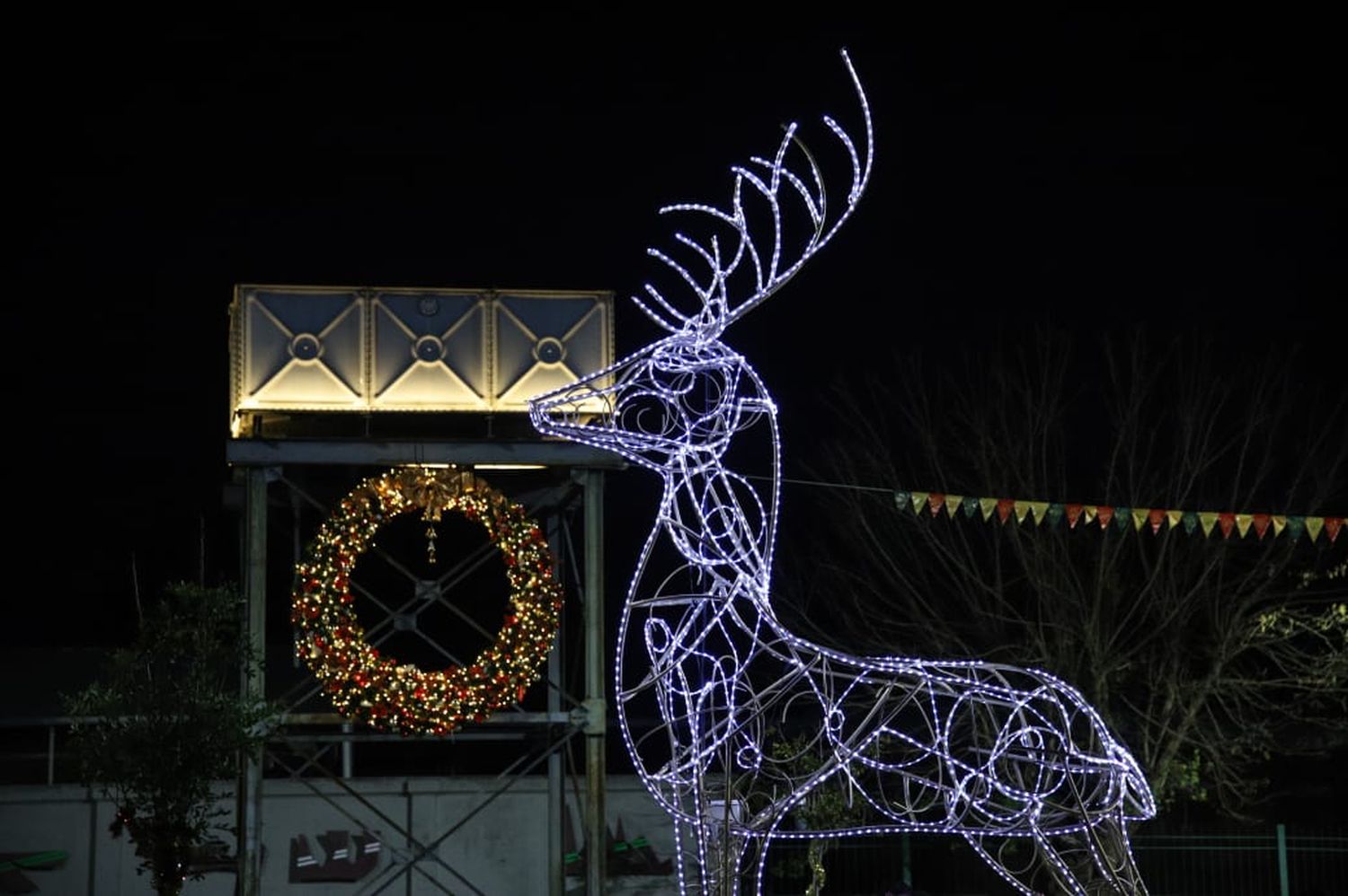 Cuál es el mejor: Las fotos de los árboles de navidad más vistosos en Provincia de Buenos Aires