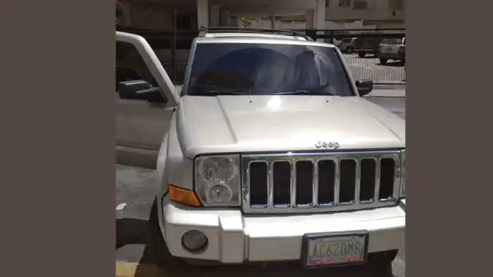 Al parecer la discusión comenzó en este vehículo.