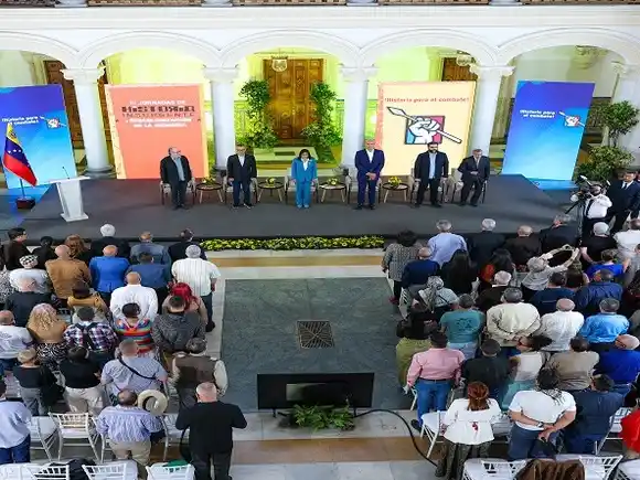 "A Venezuela nadie la chantajea y jamás se subordinará a ningún país extranjero": Delcy Rodríguez