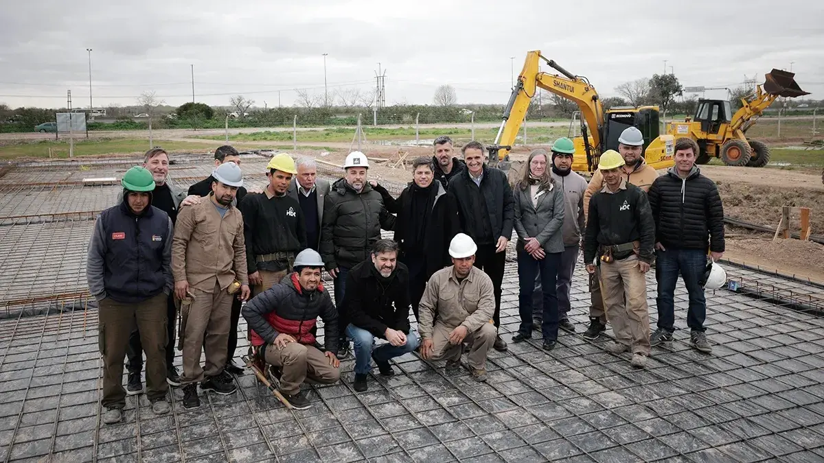También comenzó la obra de la nueva sede de la UNAJ.