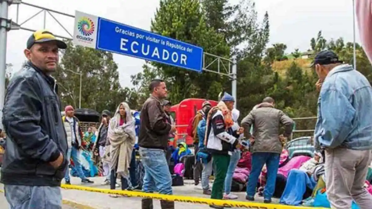 Descendió cifra de migrantes y refugiados venezolanos en Ecuador (DETALLES)