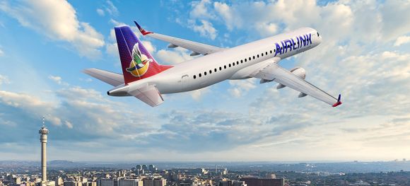 Airlink incorporará tres Embraer E195 adicionales bajo régimen de arrendamiento