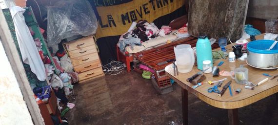 La tormenta causó daños en diferentes sectores de la ciudad