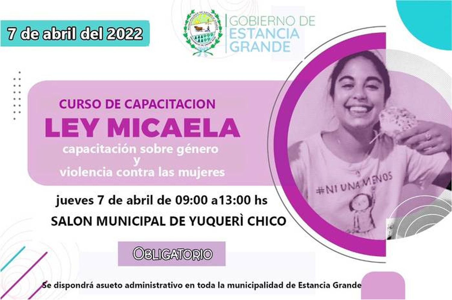 El Municipio de Estancia Grande capacita sobre género y  violencia contra las mujeres