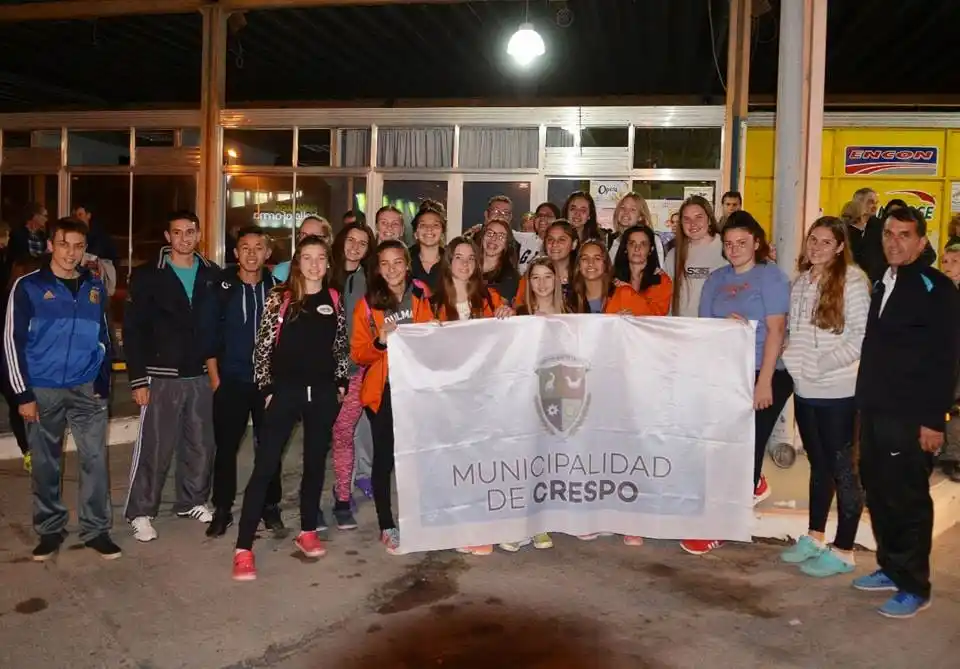 21 deportistas crespenses participan en las instancias nacionales de los Juegos Evitas