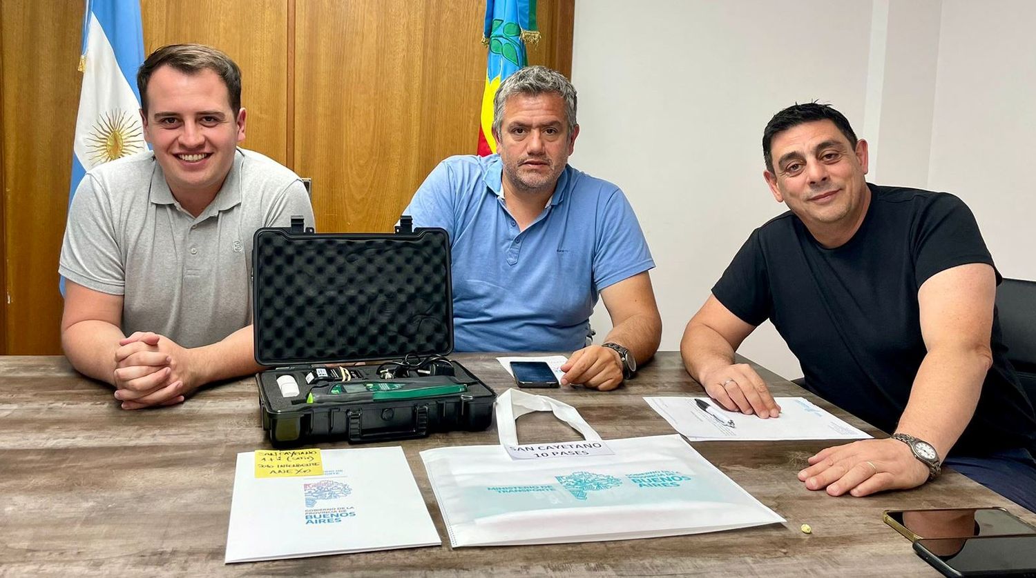 San Cayetano: Incorporaron un alcoholímetro