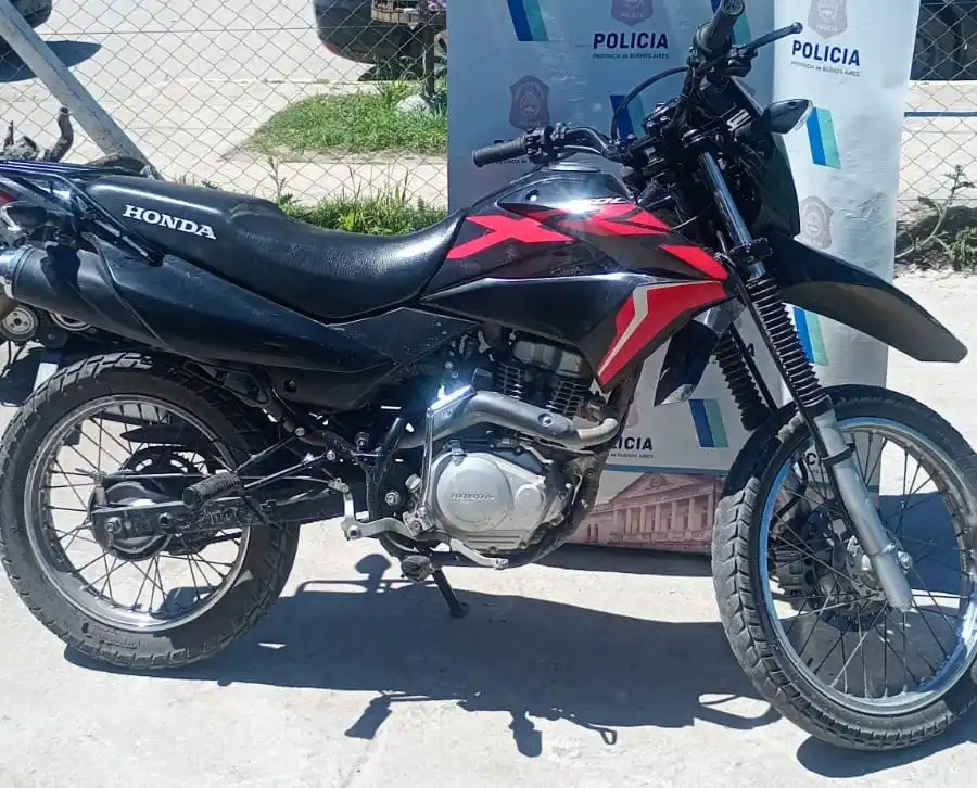 La moto en la que circulaban los menores había sido robada 24 horas antes.