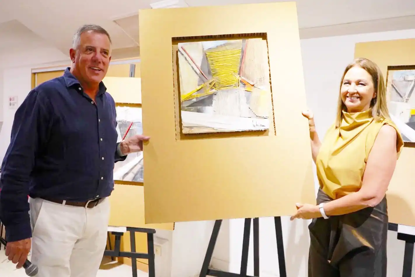 El Museo de Salto Grande se lució con la nueva muestra de obras de Jorgelina Parkinson